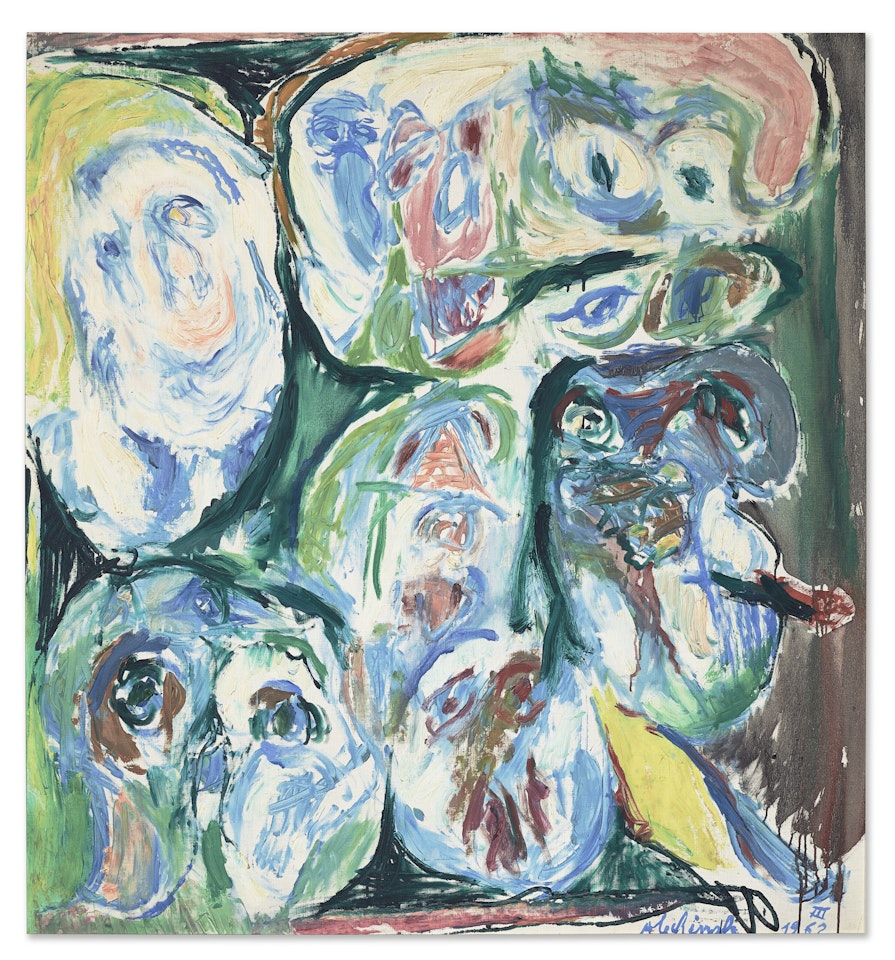 Une question d'habitude by Pierre Alechinsky