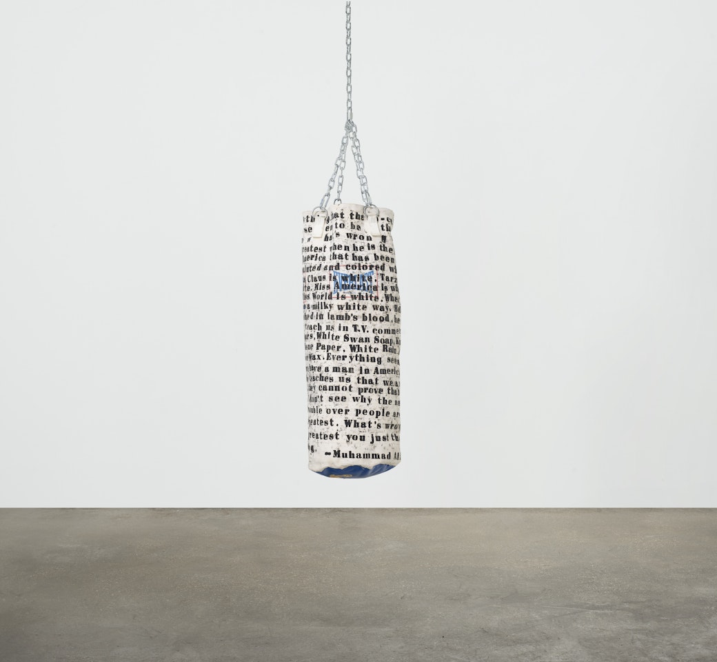 Rumble Young Man Rumble (Version #1) by Glenn Ligon