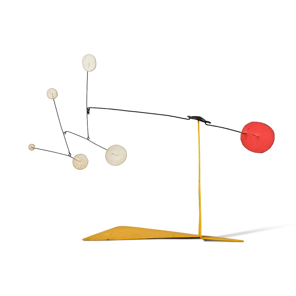 Base jaune by Alexander Calder