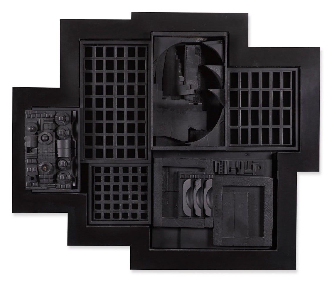 Black Zag S by Louise Nevelson