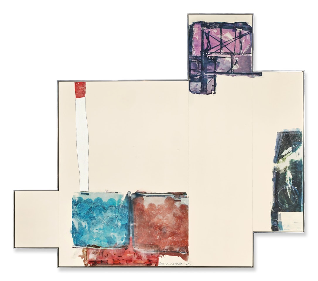 II (Apogamy Pods) by Robert Rauschenberg