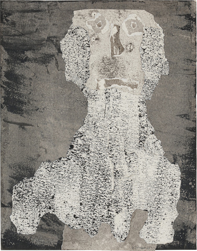 L'Arbre de barbe by Jean Dubuffet