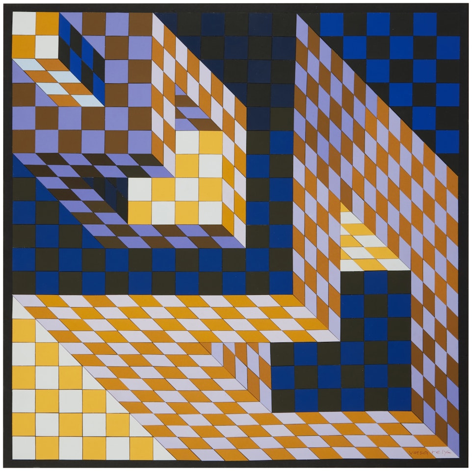 Polyxo-2 by Victor Vasarely