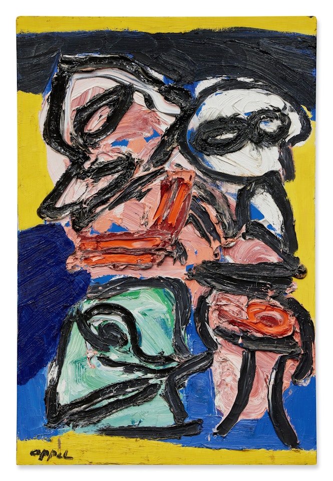La Famille by Karel Appel