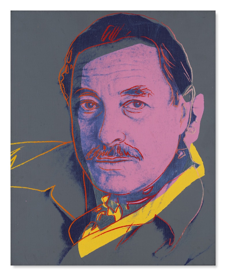 Tennessee Williams by Andy Warhol