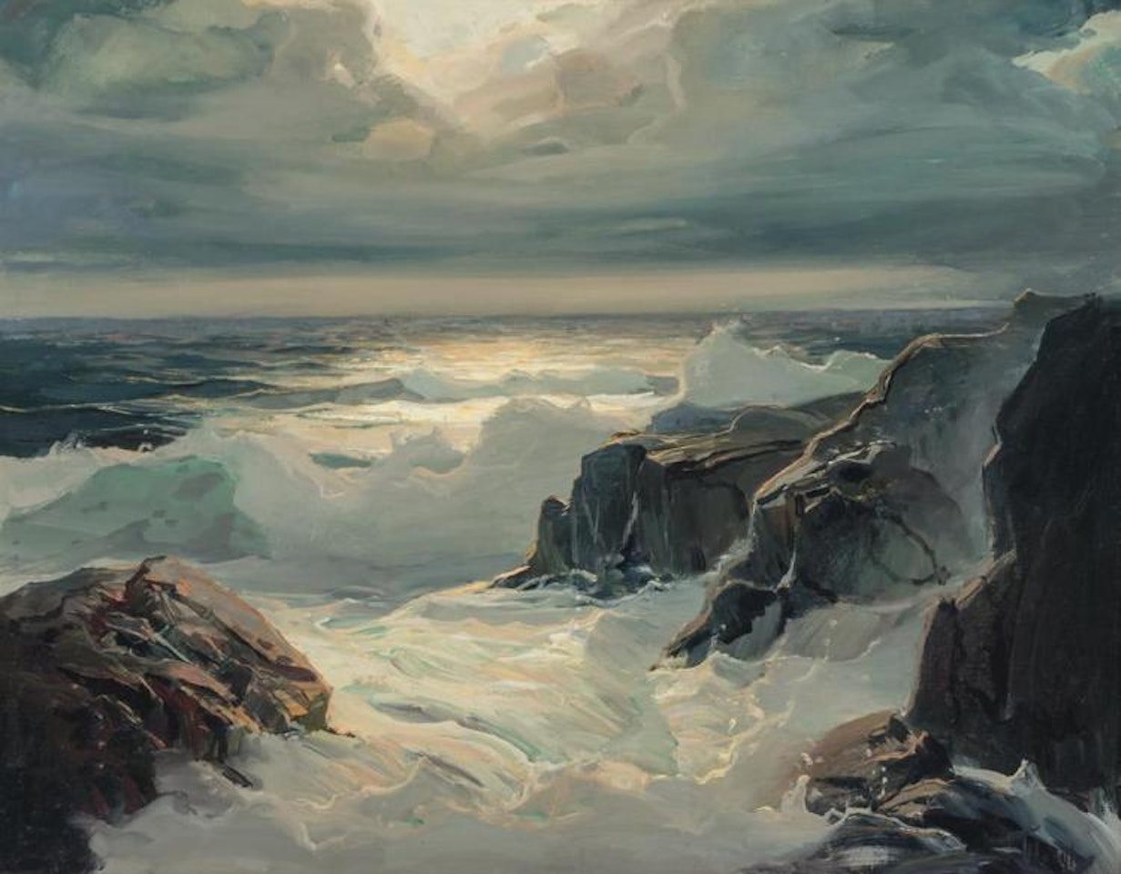 Stormy Seas by Frederick Judd Waugh