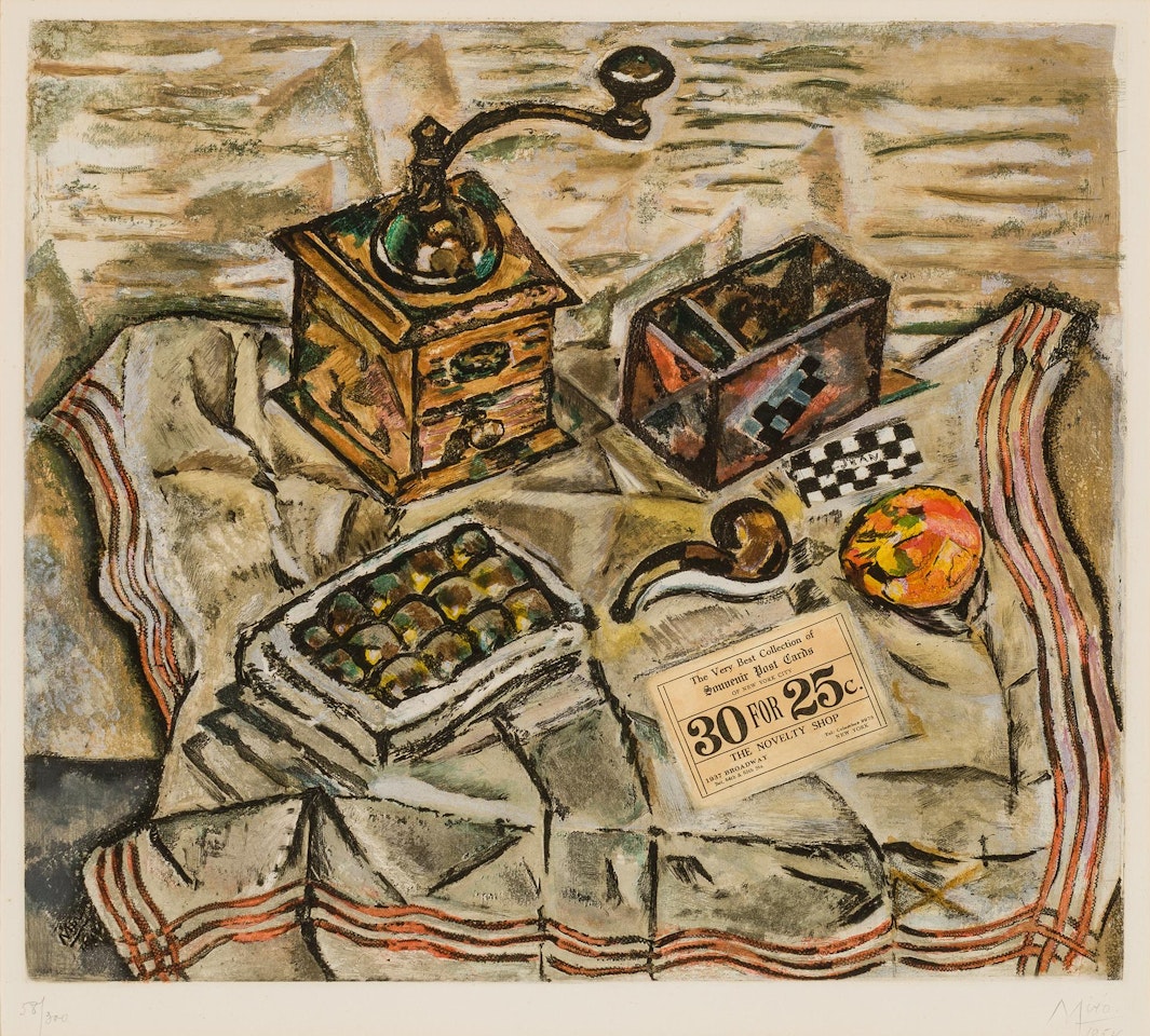 "Le Moulin À Café" (Coffee Grinder) by Joan Miró