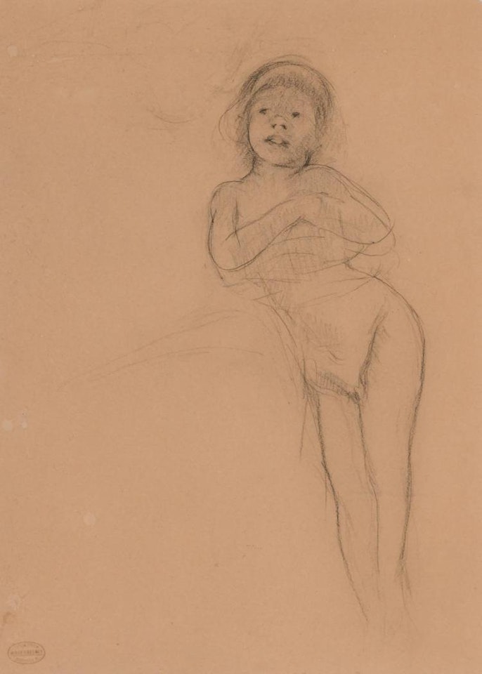 "Study of a Young Girl" by Mary Cassatt