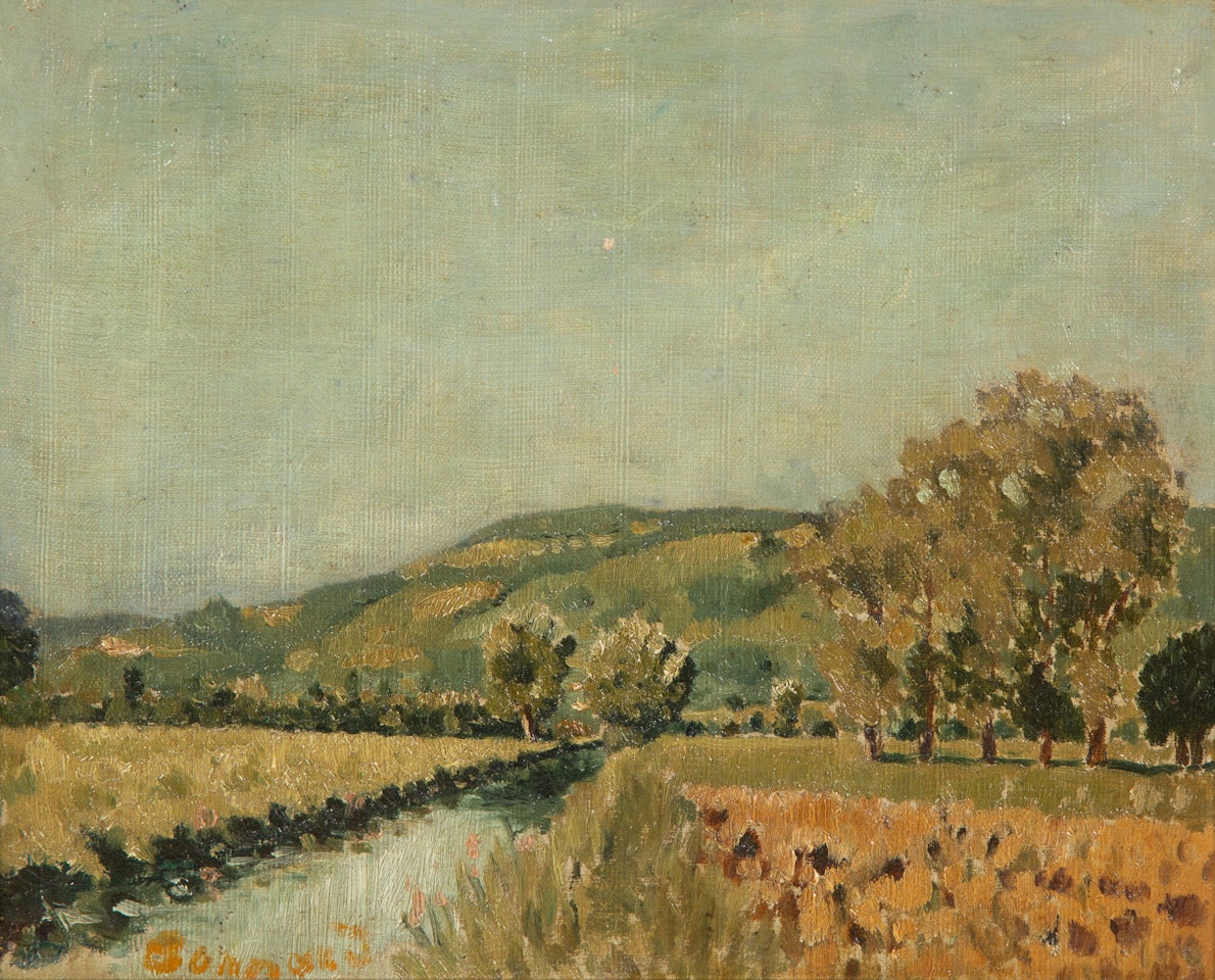 Paysage du Dauphiné, c. 1888 by Pierre Bonnard