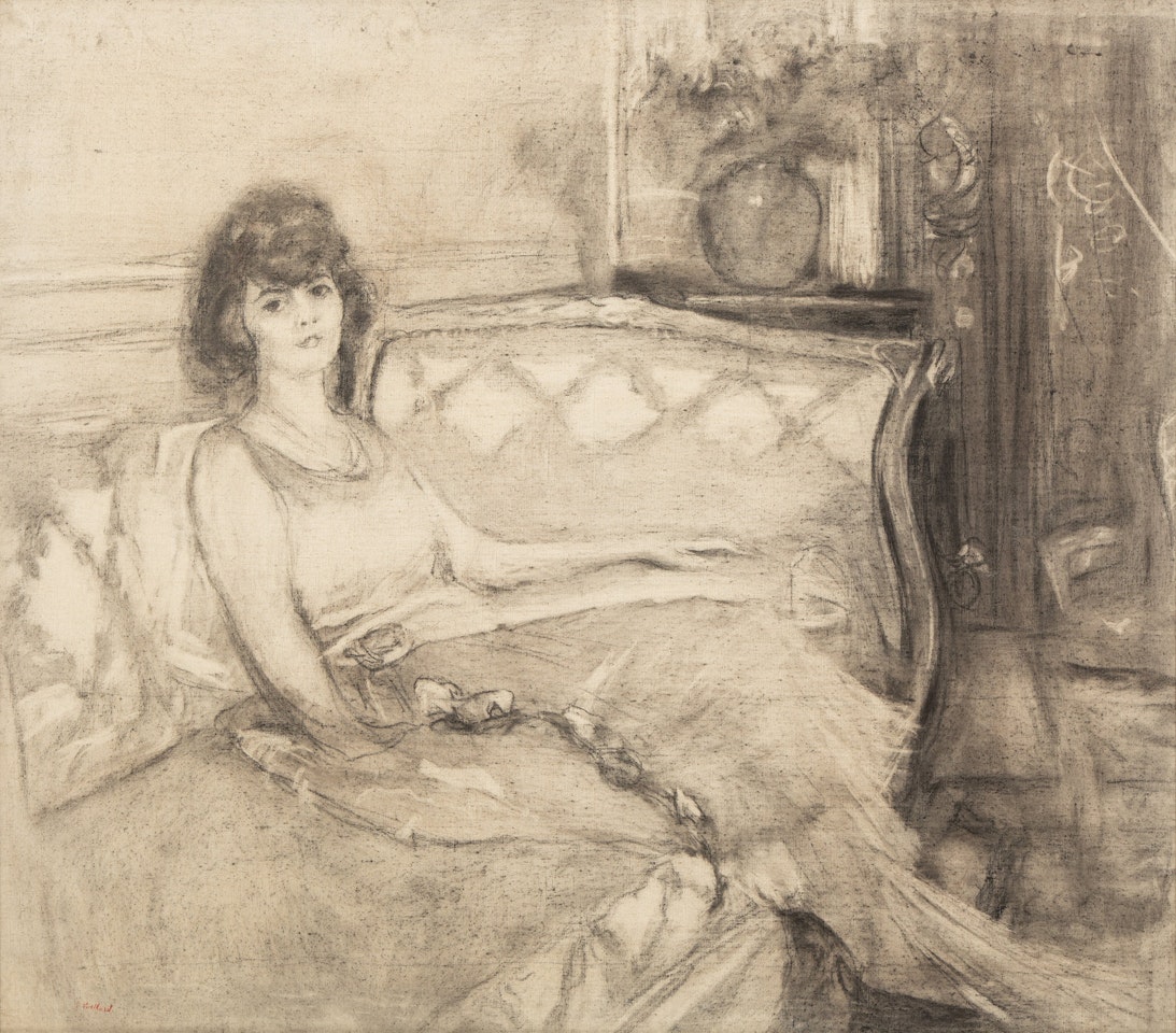 Étude pour Madame Germaine Rosengart (La Parisienne) by Édouard Vuillard