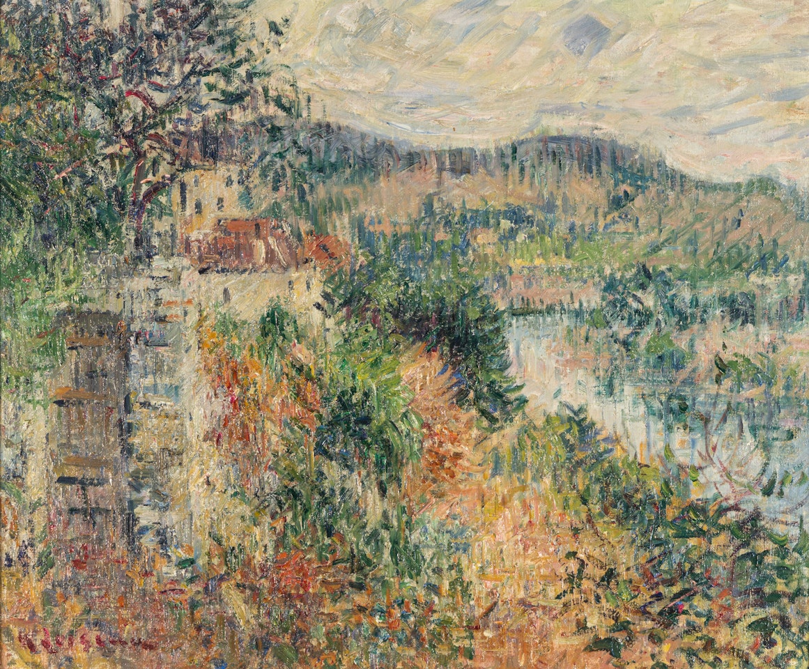 La Dordogne à Beynac by Gustave Loiseau