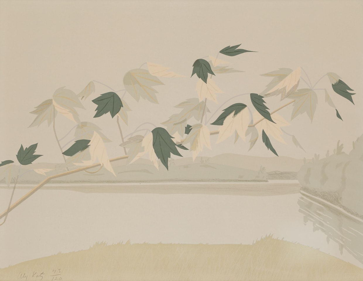 "Late July II" by Alex Katz