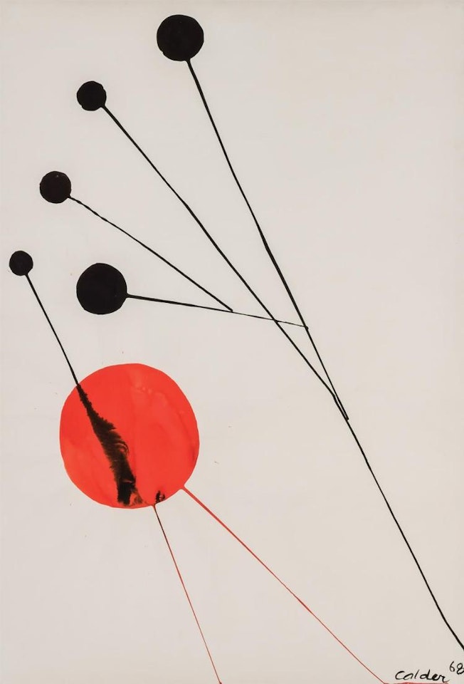"Fleurs d"ete" by Alexander Calder