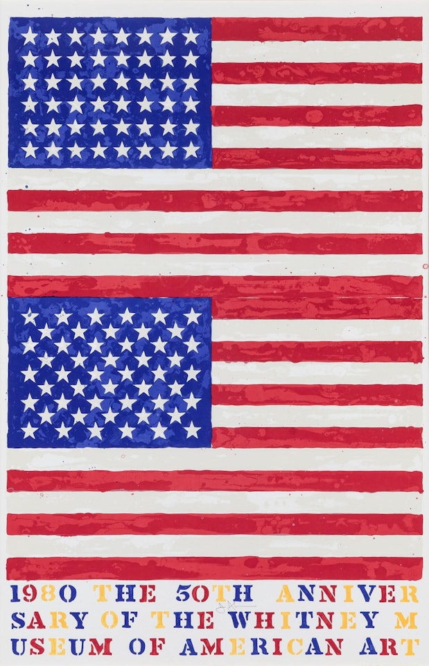 50th Anniversary Of The Whitney by Jasper Johns