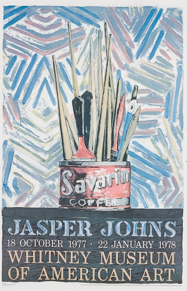 Savarin Poster by Jasper Johns