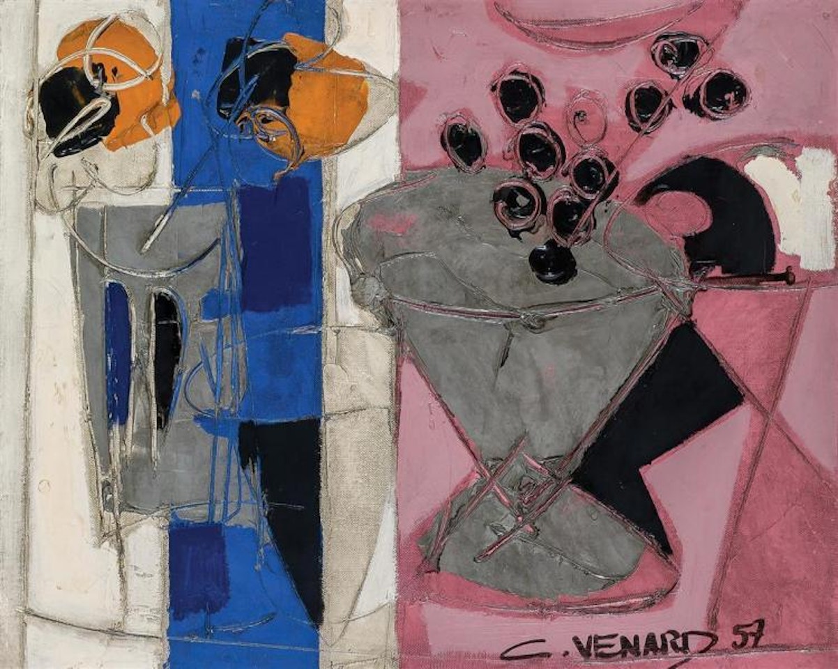Abstract Still Life by Claude Venard