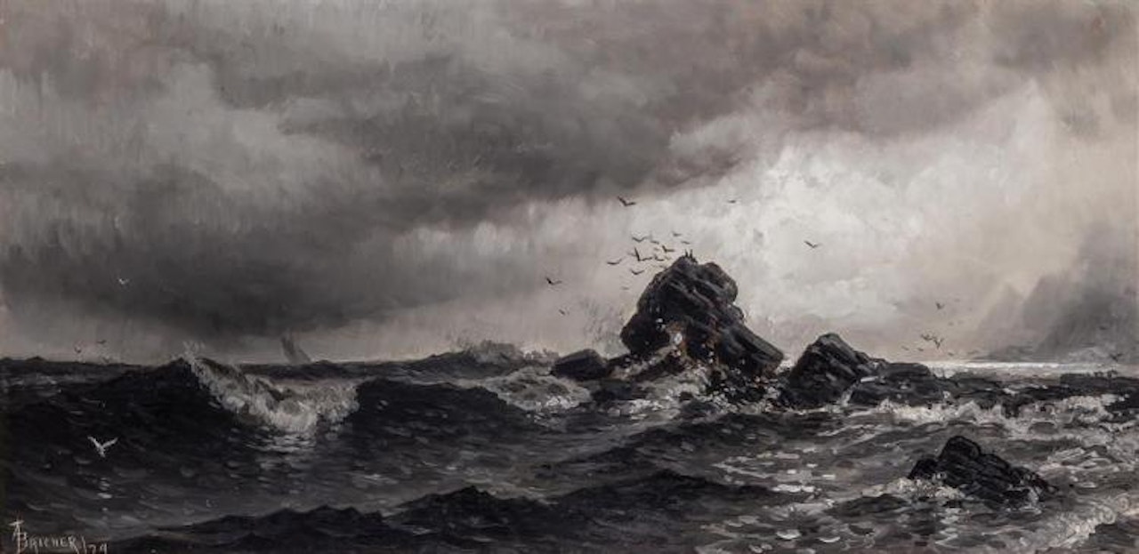 The Billowing Sea by Alfred Thompson Bricher