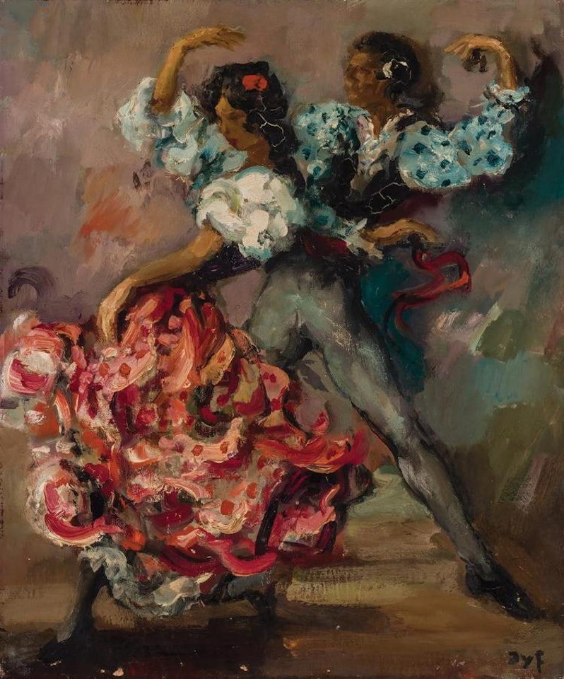 "Danseurs de Flamenco" by Marcel Dyf