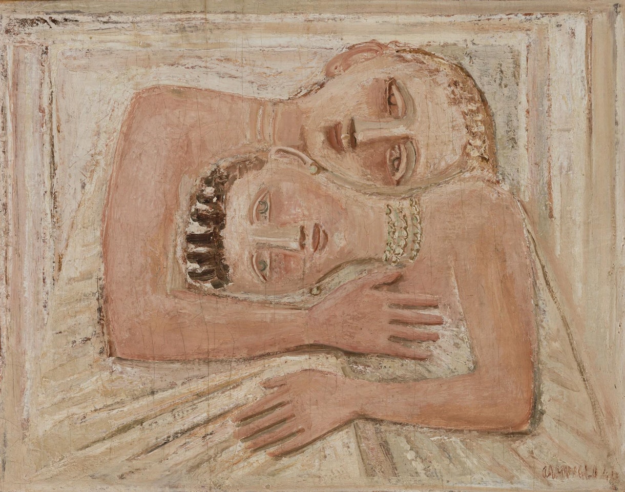 "Amiche / Amies / Le Consolatrici" by Massimo Campigli