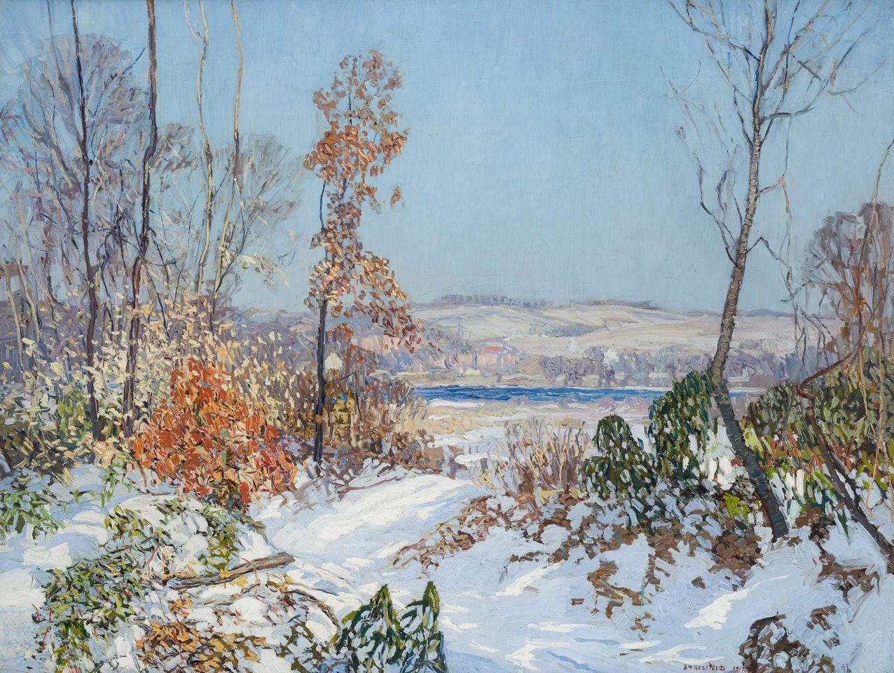 "Drifted Road" by Edward Willis Redfield