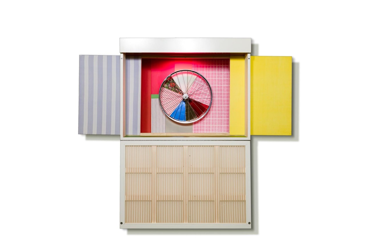 "Publicon-Station IV" by Robert Rauschenberg