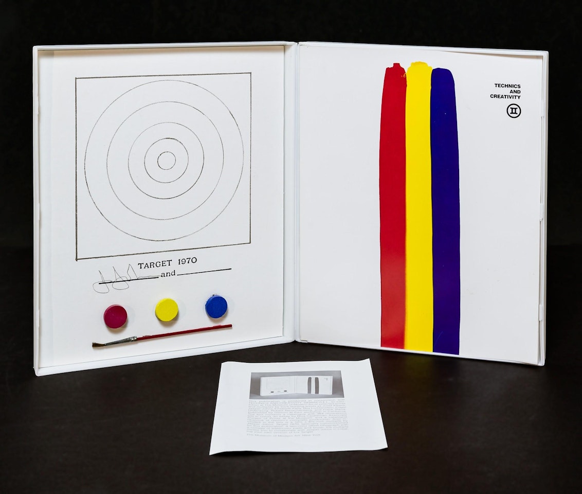 "Target", From Technics And Creativity by Jasper Johns