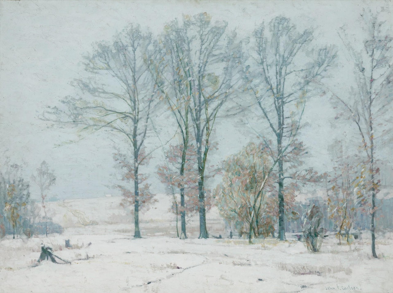 "Snow Flurries" by John Fabian Carlson