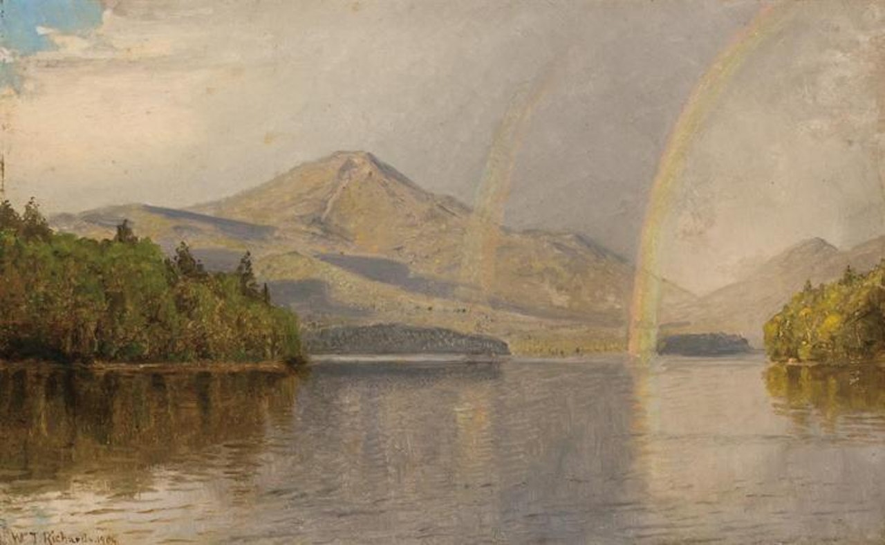 View of Whiteface Mountain by William Trost Richards