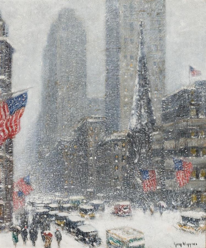 5th Avenue by Guy Carleton Wiggins