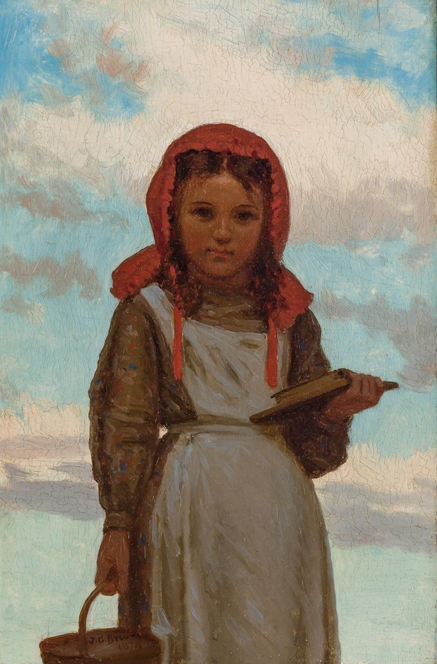 Going to School by John George Brown