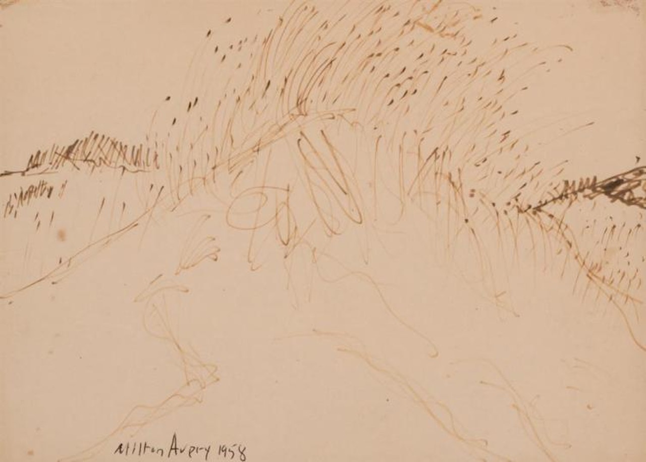 Dune Grasses by Milton Avery