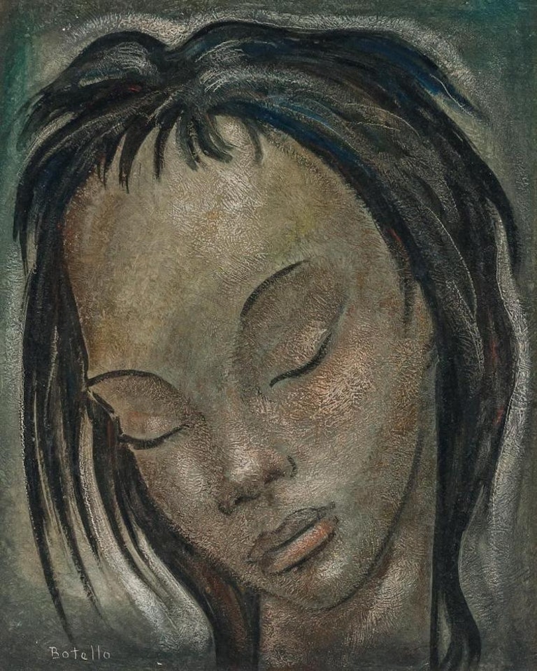 Portrait of a Girl by Angel Botello