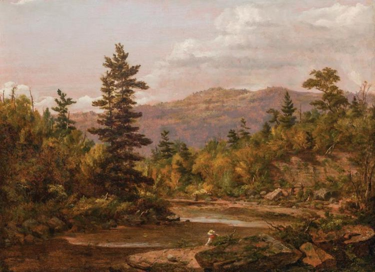 View from Schoharie Kill by Sanford Robinson Gifford