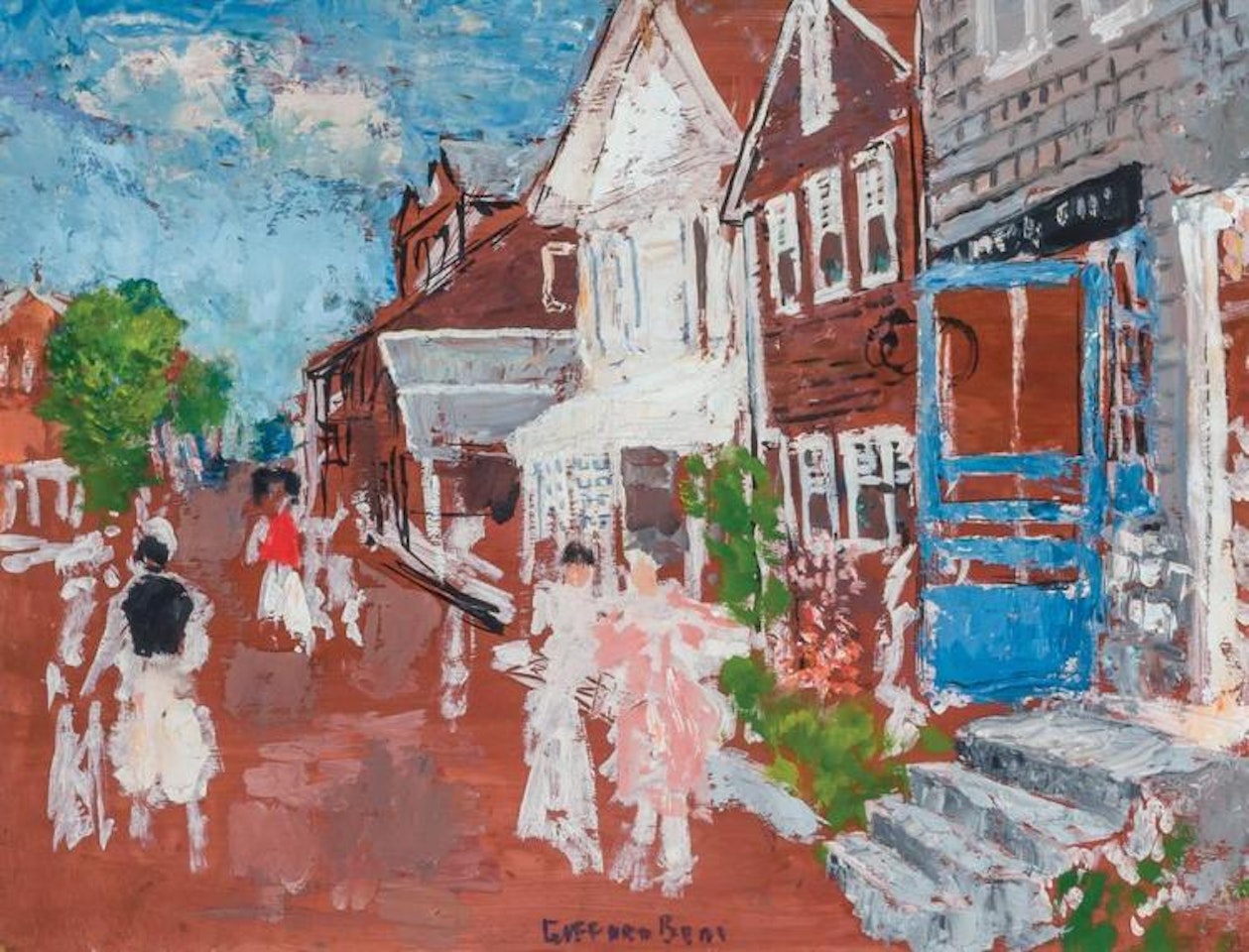 Bearskin Neck, Rockport, Massachusetts by Gifford Beal