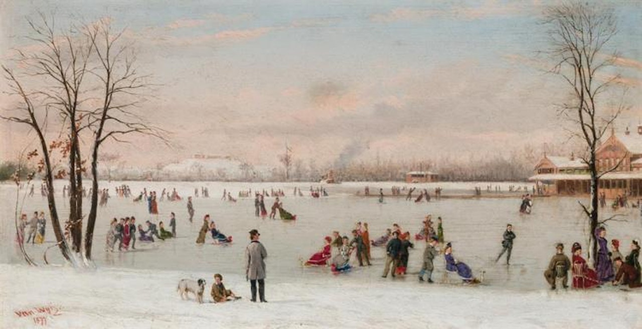 Skating in the Afternoon by Continental School