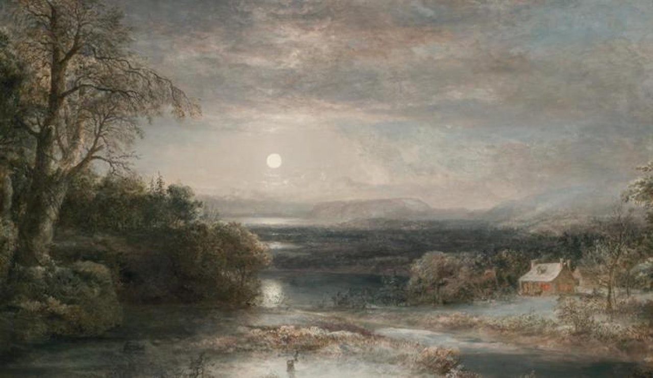 Evening on the Schuylkill by Thomas Doughty