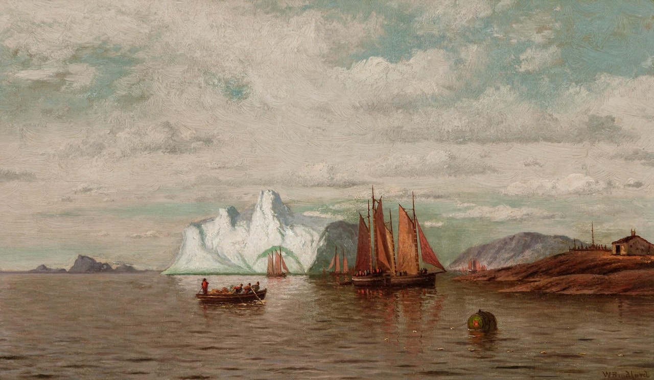 Icebergs by William Bradford