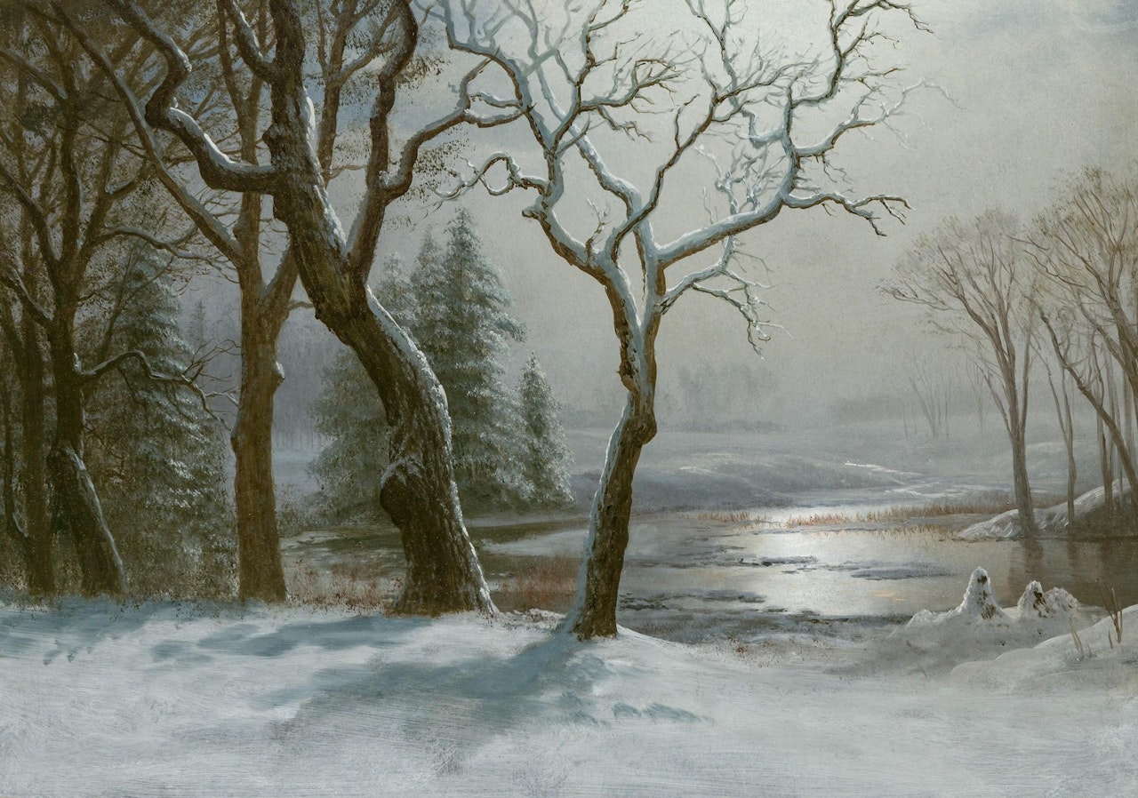 Winter in Yosemite by Albert Bierstadt