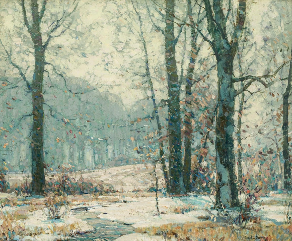 "Winter Morning Mists" by John Fabian Carlson