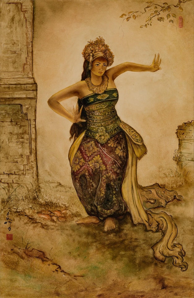 Balinese Dancer by Lee Man Fong