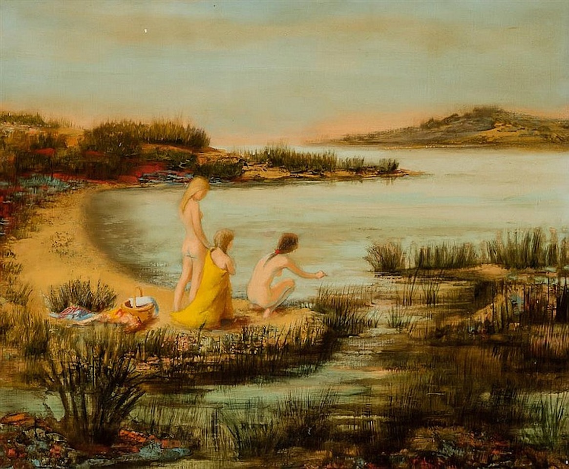 "Deux Femmes et Enfant du Bold de l"edu" by Continental School