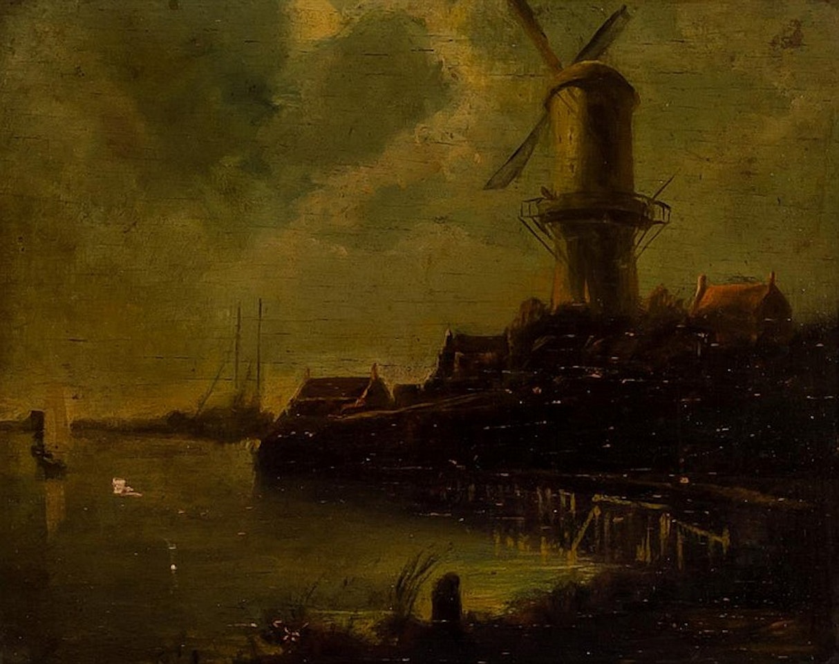 "Windmill" by Dutch School