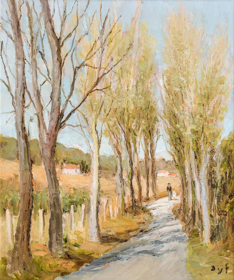 "Chemin en Ile de France," by Marcel Dyf