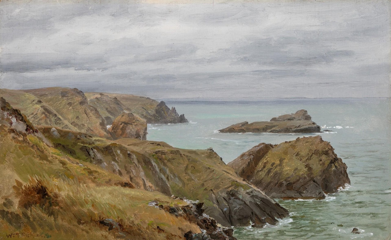 The Cornish Coast by William Trost Richards