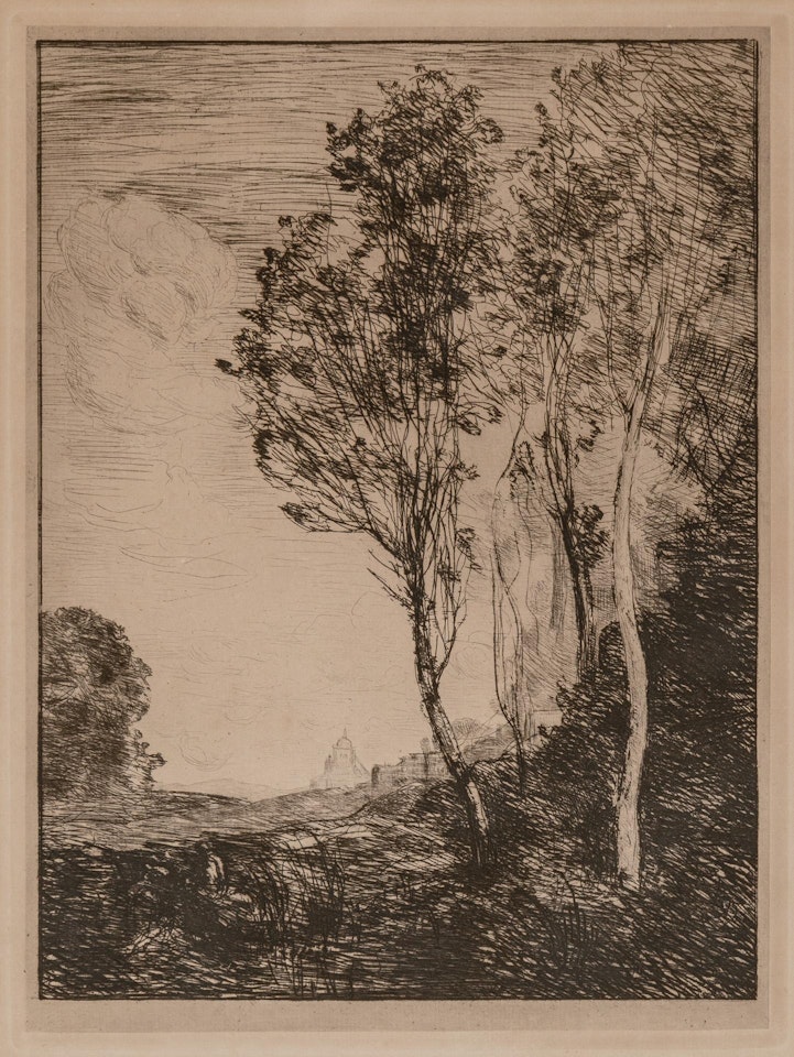 "Souvenir d"Italie" by Jean Baptiste Camille Corot
