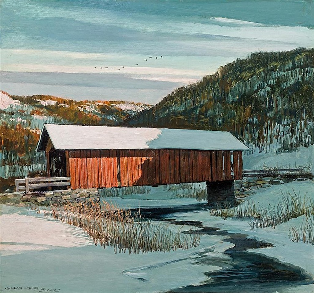 "New England Mid Winter" by Eric Sloane