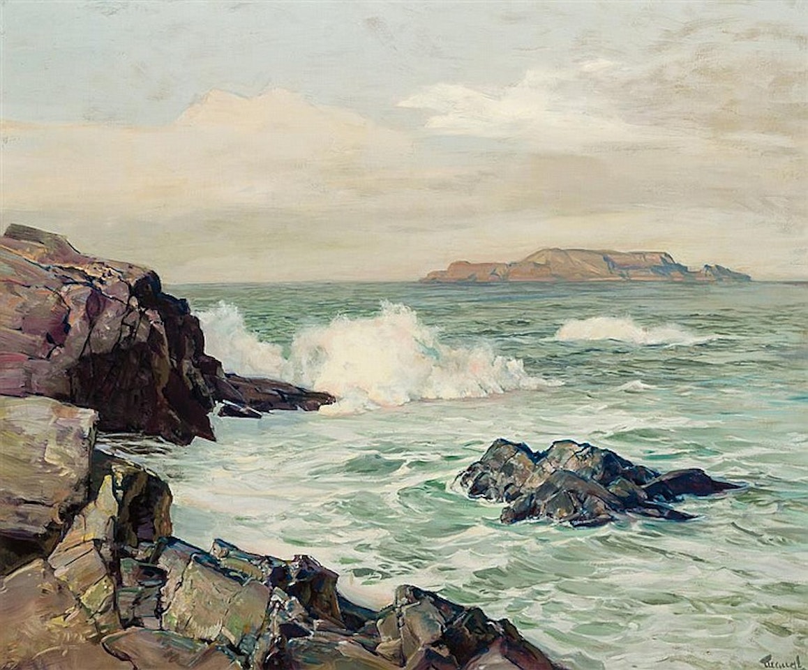 "Distant Island" by Frederick Judd Waugh