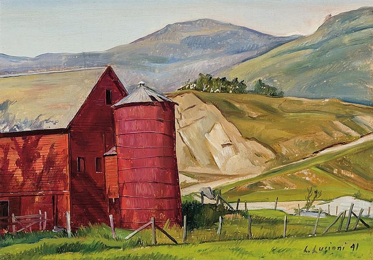 (Vermont) Hills by Luigi Lucioni