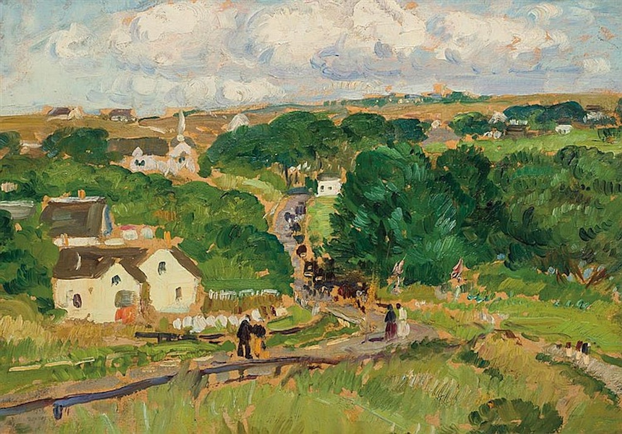 Sunday Morning by Gifford Beal
