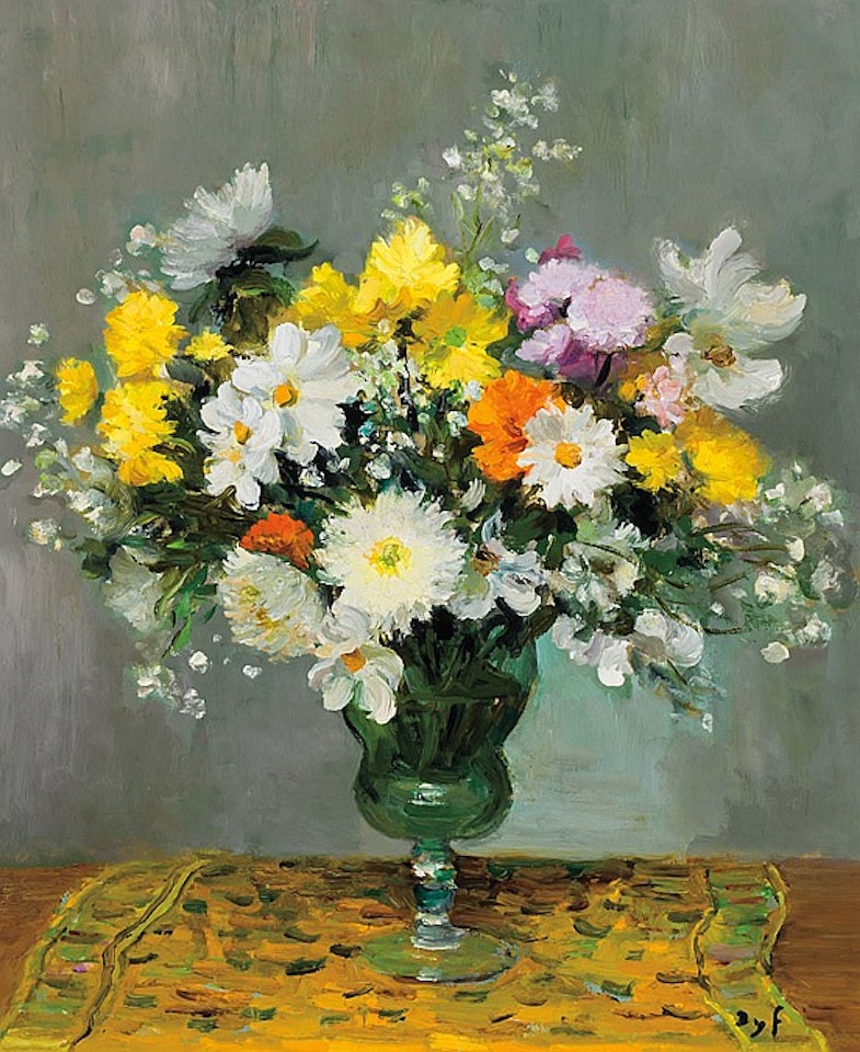 Floral Still Life by Marcel Dyf